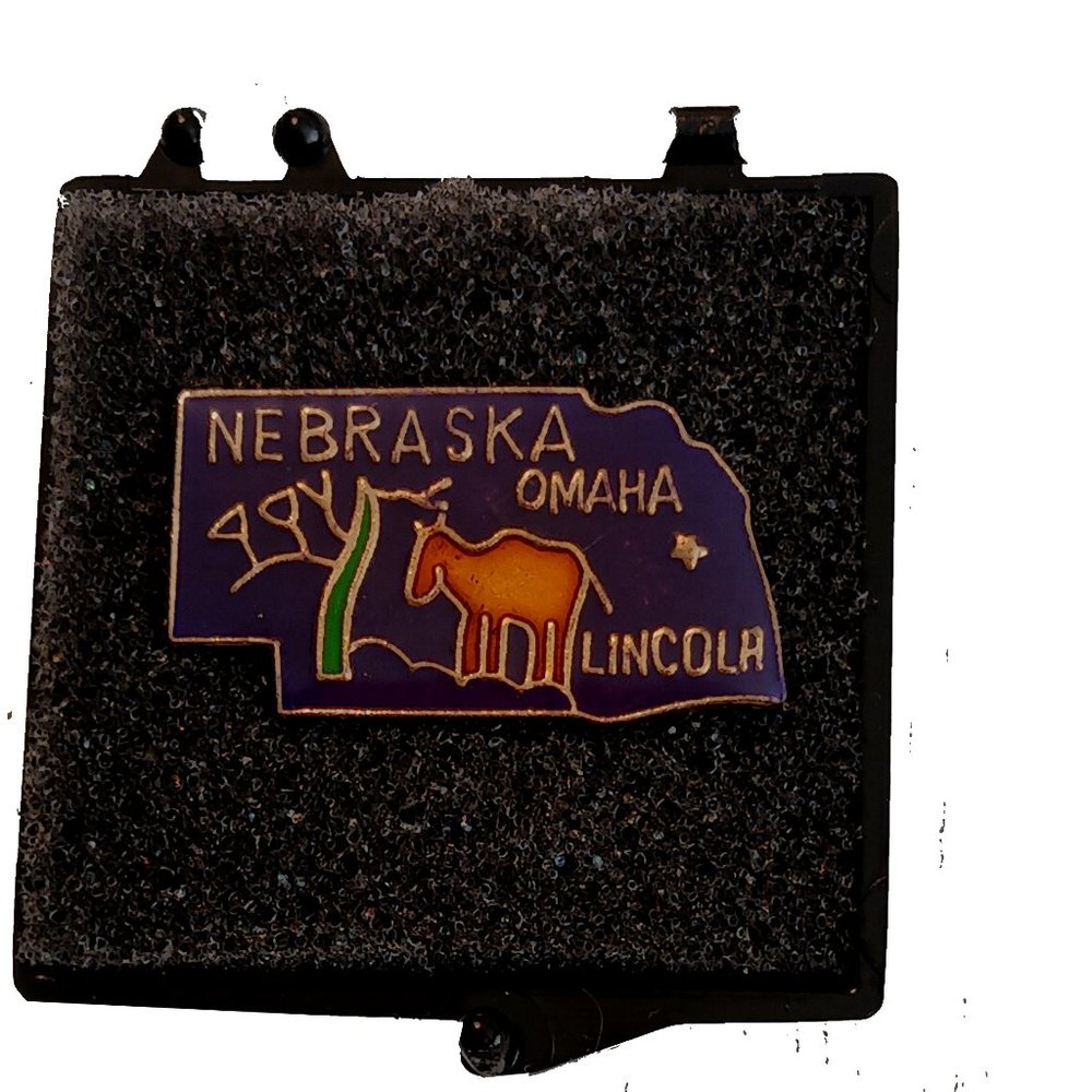 Nebraska State Lapel Pin